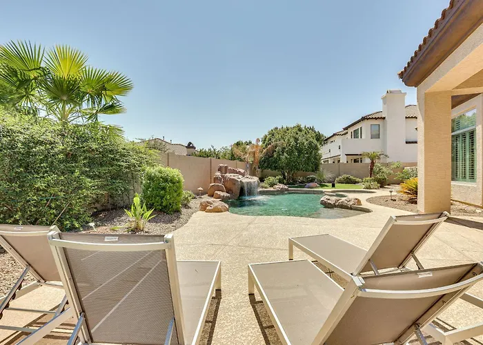 Poolside Dining! Family 5 Mi To Goodyear Сasa de vacaciones